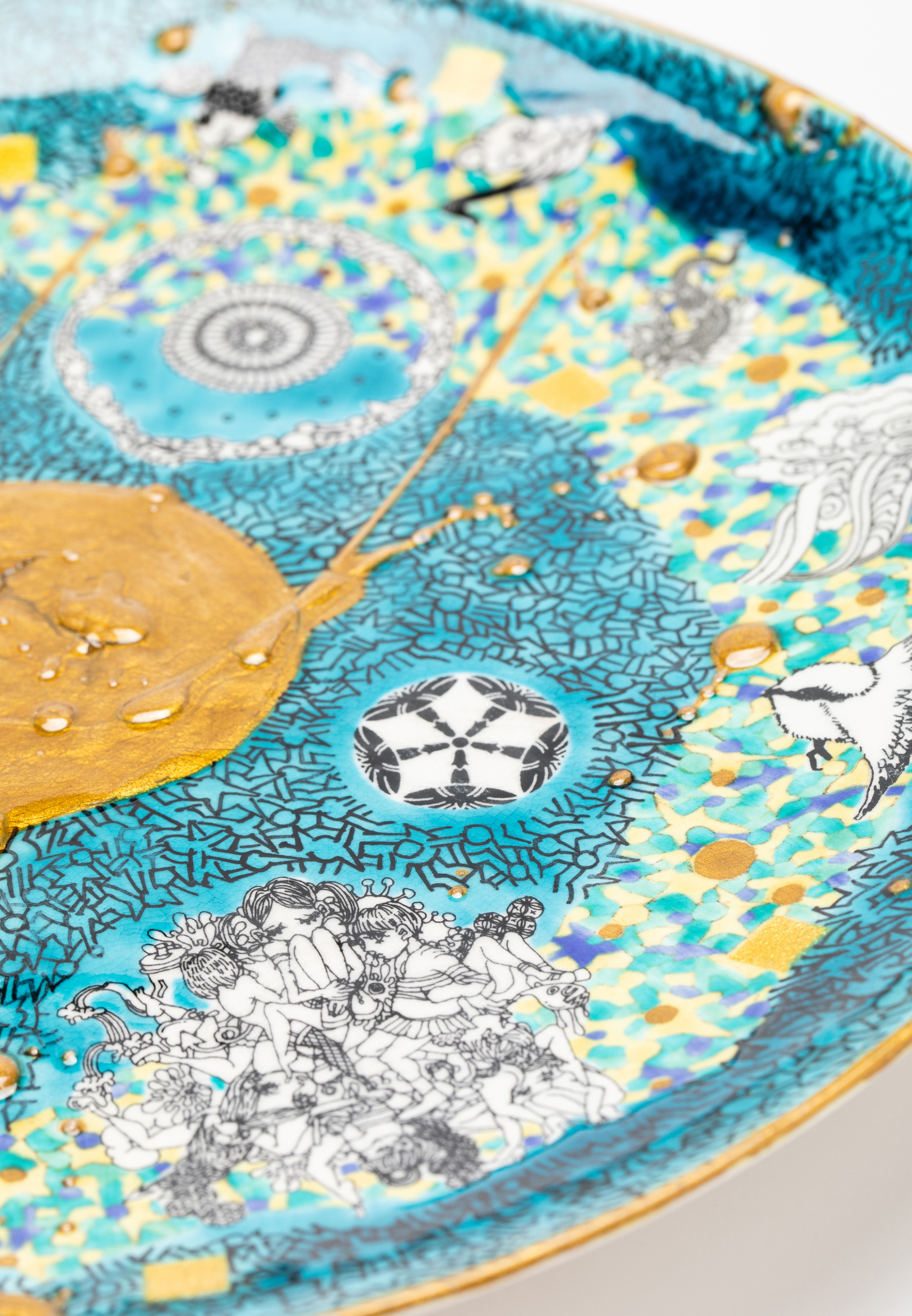 Cosmic Collage Mandala Ⅰ -景德镇国际工作室